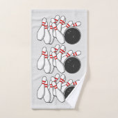 Bowling Strike Handtuch (Handtuch)