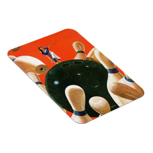 Bowling Strike Magnet (Rechte Seite)