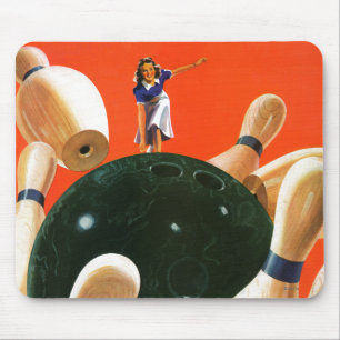 Bowling Strike Mousepad