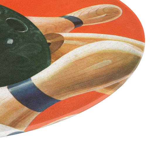 Bowling Strike Schneidebrett (Ecke)