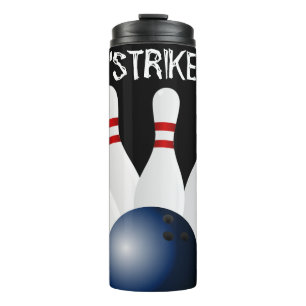 Bowling Strike Thermosbecher