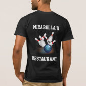 Bowling T - Shirt (Rückseite)