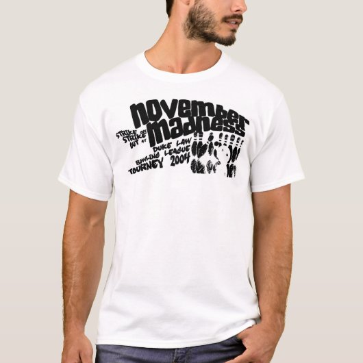 Bowling T-Shirt (Vorderseite)