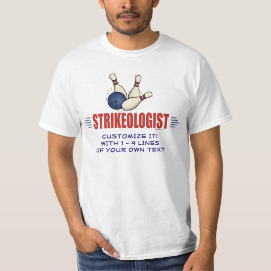 Bowling T-Shirt (Vorderseite)