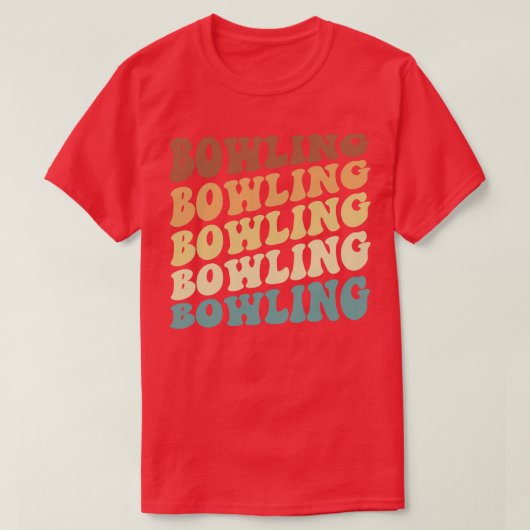 Bowling T-Shirt (Design vorne)