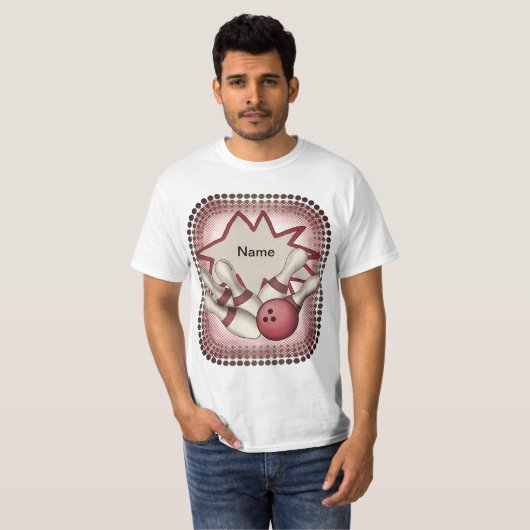 Bowling T - Shirt (Vorne ganz)