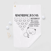 Bowling T-Shirt Golfhandtuch (Insitu)