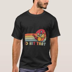 Bowling T Shirt, ich würde dieses lustige Bowler T T-Shirt
