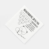 Bowling T-Shirt Serviette (Ecke)