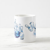 Bowling T - Shirt Trucker Hat Classic Round Sticke Kaffeetasse (Mittel)