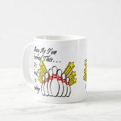 Bowling Tasse (Vorderseite Links)