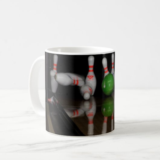 Bowling Tasse (Vorderseite Links)