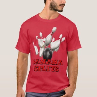 Bowling Team Banana Splits T-Shirt