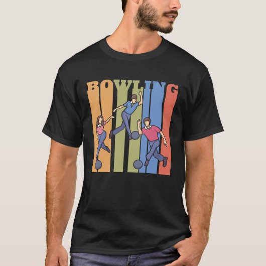 Bowling Team Bowler Bowls T-Shirt (Vorderseite)
