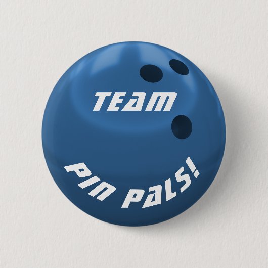 Bowling Team Button (Vorderseite)