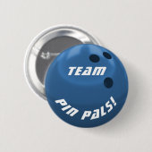 Bowling Team Button (Vorne & Hinten)