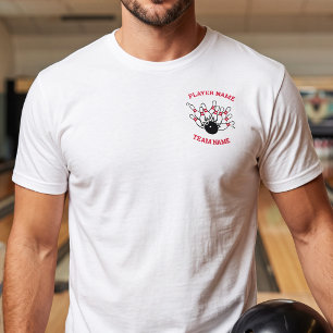 Bowling-Team-Logo Custom Polo Shirt Strike