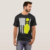 Bowling Team Patriotic Bowling T-Shirt (Vorne ganz)