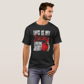 Bowling Team Player Bowler Bowling T-Shirt (Vorne ganz)