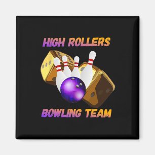 Bowling-Teamdesign mit hohen Rollen Magnet