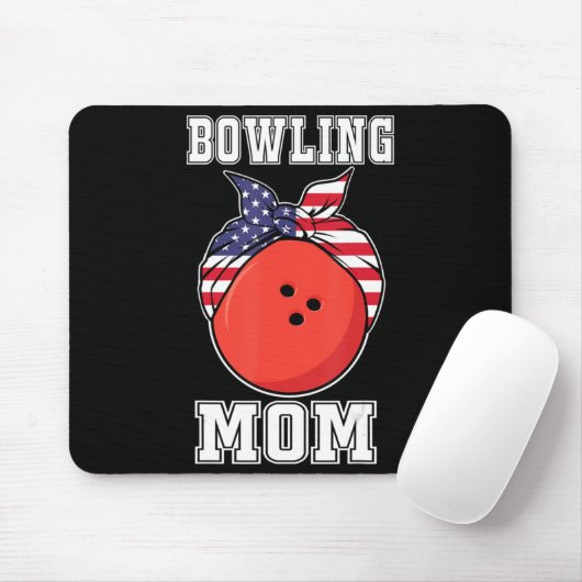 Bowling Teams MAMA Spieler & Geschenk für Bowling  Mousepad (Mit Mouse)