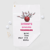 Bowling Techniques Bowling Handtuch (Insitu)