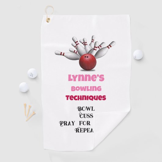 Bowling Techniques Bowling Handtuch (Insitu)