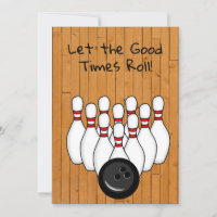 Bowling Themed Birthday Party