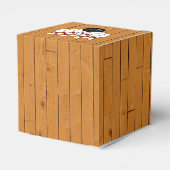 Bowling Themed Birthday Party Geschenkschachtel (Rückseite)