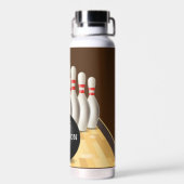 Bowling Thor Kupfer Vakuum isoliert Trinkflasche (Rückseite)