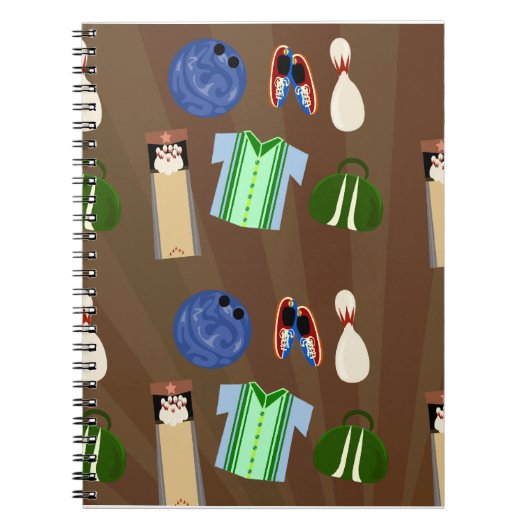 Bowling Time! Notizblock (Vorderseite)