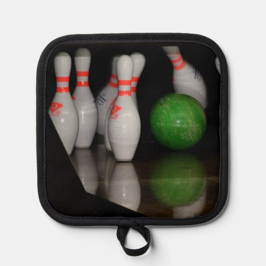 Bowling Topflappen (Vorderseite)