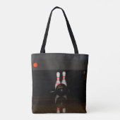 Bowling Tote Bag Tasche (Rückseite)