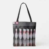 Bowling Tote Bag Tasche (Rückseite)