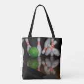 Bowling Tote Bag Tasche (Rückseite)