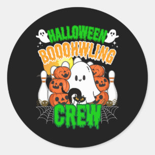 Bowling-Trainer Bowling Kinder Halloween Spieler T Runder Aufkleber
