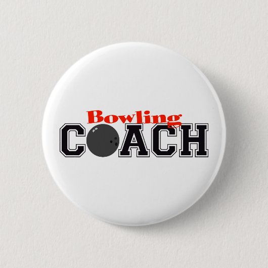 Bowling-Trainer Button (Vorderseite)