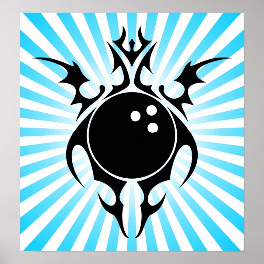 Bowling: Tribalz Poster (Vorne)