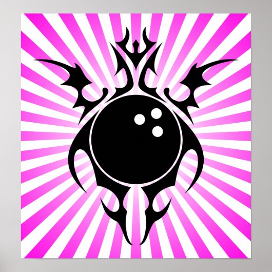 Bowling: Tribalz Poster (Vorne)