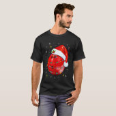 Bowling Ugly Christmas Sport Bowls Xmas T-Shirt (Vorne ganz)