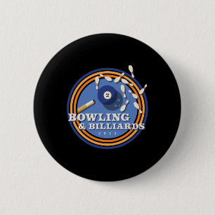 Bowling und Billard - 2 l Button
