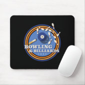 Bowling und Billard - 2 l Mousepad (Mit Mouse)