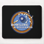 Bowling und Billard - 2 l Mousepad (Vorne)