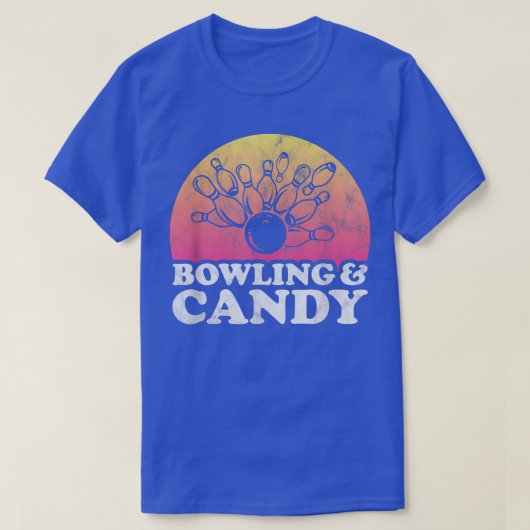 Bowling und Candy T-Shirt (Design vorne)