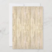 Bowling und Pizza Geburtstagsparty Einladung (Rückseite)