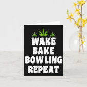 Bowling- und Wegegeräucher Karte (Gelbe Blume)