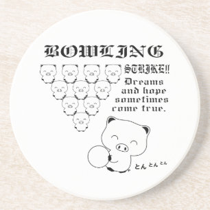 Bowling Untersetzer