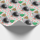 Bowling-Urlaubsgeschenk Geschenkpapier (Ecke)