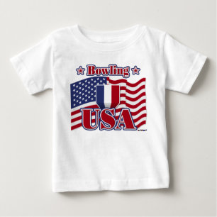BOWLING USA BABY T-SHIRT