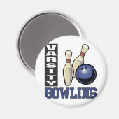 Bowling Varsity Magnet (Vorderseite/Rückseite)